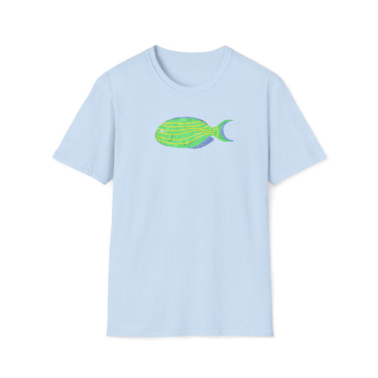 Striped Fish graphic T-Shirt
